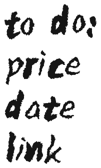 to do: price, date, link
